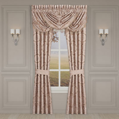 Queen Street Rosalita Rod Pocket Energy Saving Light-Filtering Set of 2 Curtain Panel