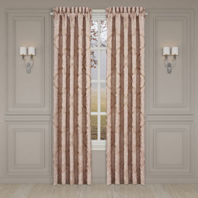 Queen Street Rosalita Energy Saving Light-Filtering Rod Pocket Set of 2 Curtain Panel