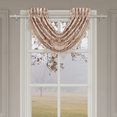 Queen Street Rosalita Rod Pocket Waterfall Valance