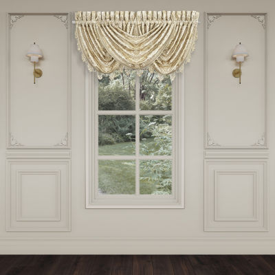 Queen Street Sympatica Rod Pocket Waterfall Valances