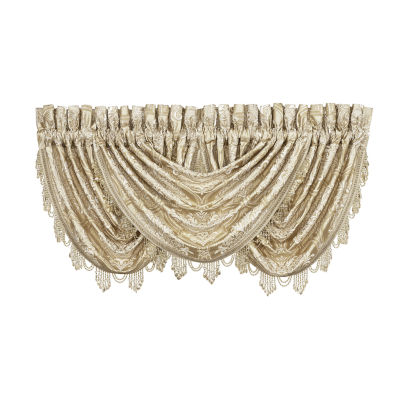 Queen Street Sympatica Rod Pocket Waterfall Valance