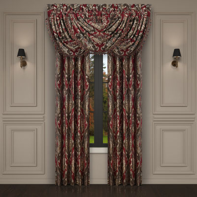 Queen Street Chandler Rod Pocket Waterfall Valance