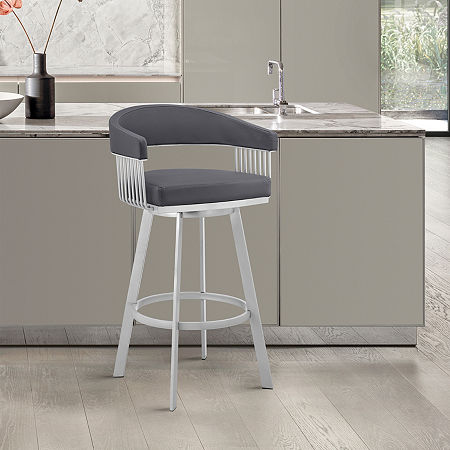 Chelsea 25 Barstool, One Size, Gray