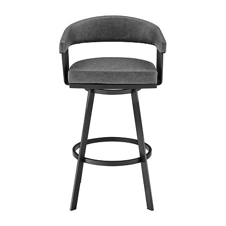 Chelsea 29 Swivel Bar Stool, One Size, Gray