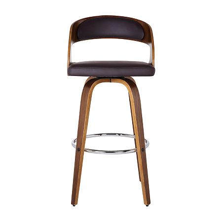 Shelly Bar Stool, One Size, Brown