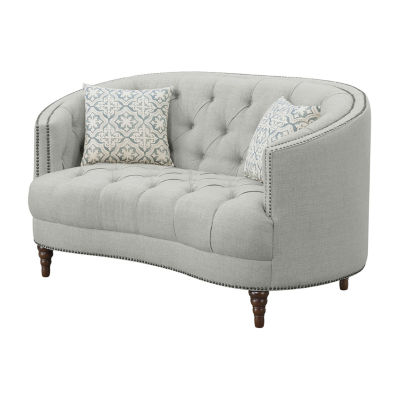 Avonlea Curved Slope-Arm Loveseat