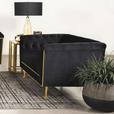 Holly Tuxedo Track-Arm Loveseat