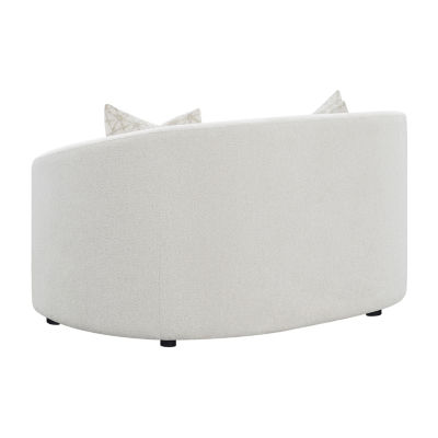 Rainn Pad-Arm Upholstered Loveseat