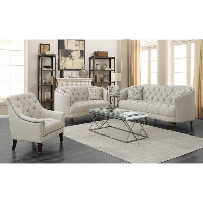 Avonlea Curved Slope-Arm Sofa