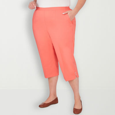 Alfred Dunner Neptune Beach Mid Rise Plus Capris