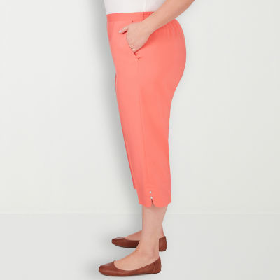 Alfred Dunner Neptune Beach Mid Rise Plus Capris