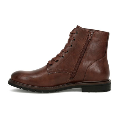 Frye and Co. Mens Viper Flat Heel Lace Up Boots