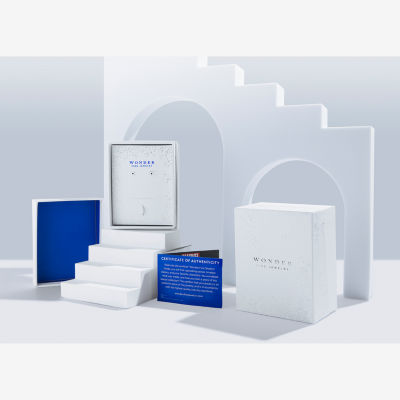 Disney Jewels Collection Womens Diamond Accent Genuine Yellow Citrine 14K Gold Over Silver 18 Inch Pendant Necklace