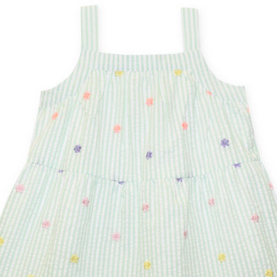 Blueberi Boulevard Toddler Girls Sleeveless A-Line Dress