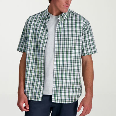 Haggar® Life Khaki™ With REPREVE® Comfort Woven Button-Down Shirt