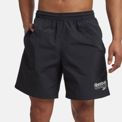 Reebok Mens Mid Rise Workout Shorts