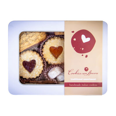 Cookies Con Amore Traditional Assorted Food Set