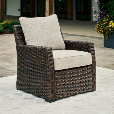 Signature Design by Ashley® Brook Ranch Outdoor Lounge Chair with Cushion
