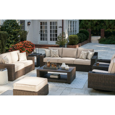 Signature Design by Ashley® Coastline Bay Outdoor Sofa with Cushions
