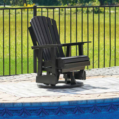 Signature Design by Ashley® Hyland Wave Outdoor Swivel Glider Chair