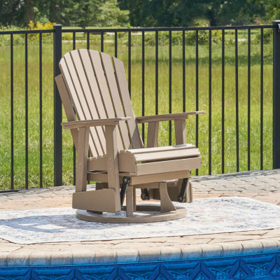 Signature Design by Ashley® Hyland Wave Outdoor Swivel Glider Chair
