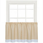 Darcy 3-pc. Rod Pocket Kitchen Curtain Window Set