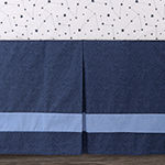 The Peanutshell Moonlight Blue 3-pc. Crib Bedding Set