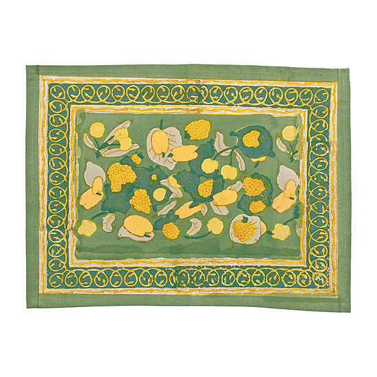 Couleur Nature Fruit Yellow S6 Placemats
