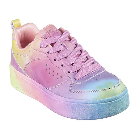  Sneakers - Skechers Court High Little Girls Sneakers