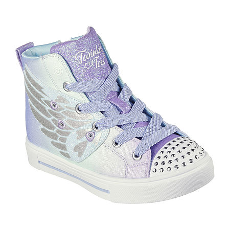  Sneakers - Skechers Twinkle Sparks Wing Charm Little Girls Sneakers