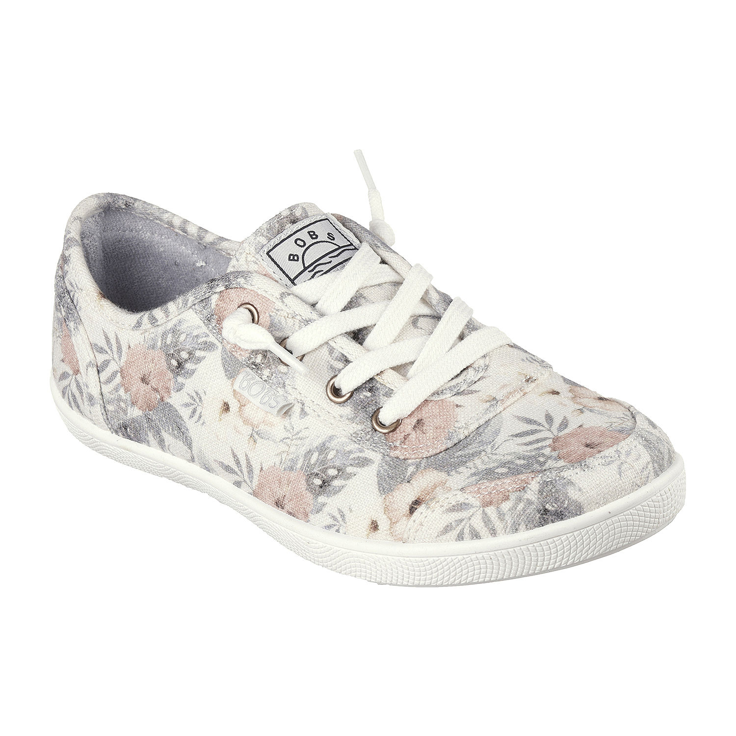 Skechers Bobs Womens B Cute Paradise Pretty Slip-On Shoe, Color: White ...