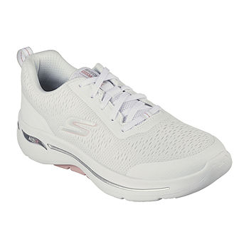Womens Walk Arch Fit Summer Walking Shoes, Color: White Light Pink - JCPenney