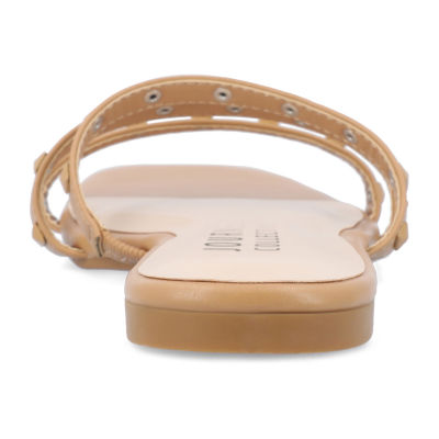 Journee Collection Womens Camarie Flat Sandals