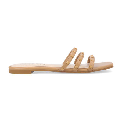 Journee Collection Womens Camarie Flat Sandals