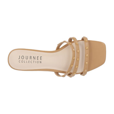 Journee Collection Womens Camarie Flat Sandals