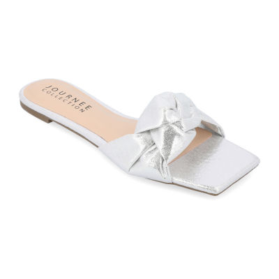 Journee Collection Womens Dianah Flat Sandals