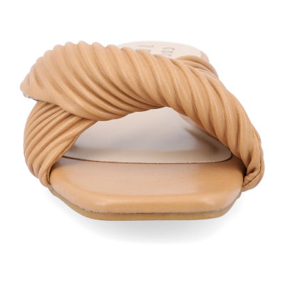 Journee Collection Womens Emalynn Flat Sandals