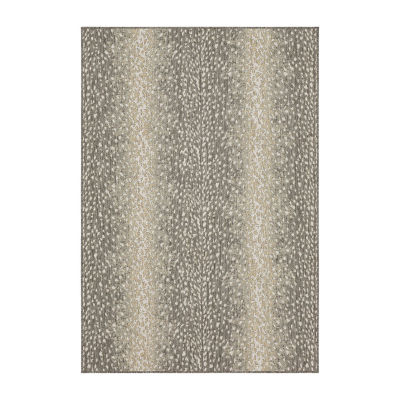 Mohawk Home Antelope Print Flatweave Indoor Outdoor Rectangular Area