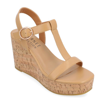 Journee Collection Womens Matildaa Wedge Sandals JCPenney