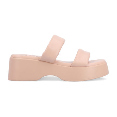 Journee Collection Womens Veradie Wedge Sandals