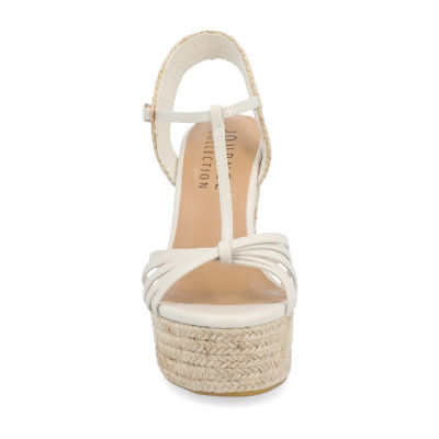Journee Collection Womens Yara Wedge Sandals