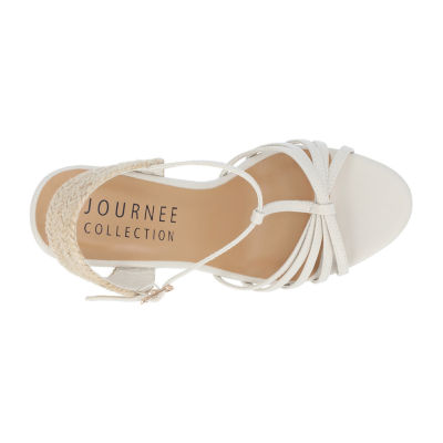 Journee Collection Womens Yara Wedge Sandals