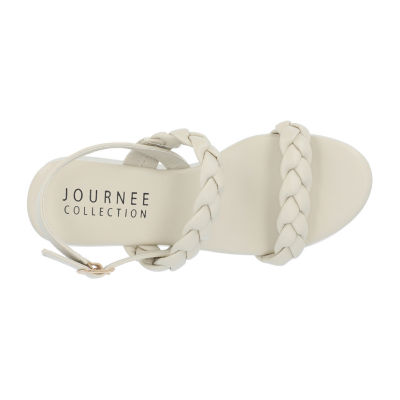 Journee Collection Womens Zannah Wedge Sandals