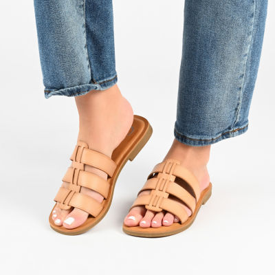 Journee Collection Womens Soma Flat Sandals - JCPenney
