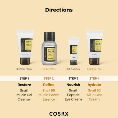 Cosrx All About Snail Kit Value Set