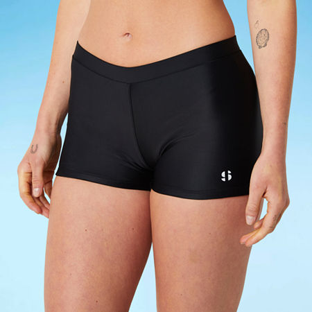  Sports Illustrated Womens Boyshort Bikini Swimsuit Bottom