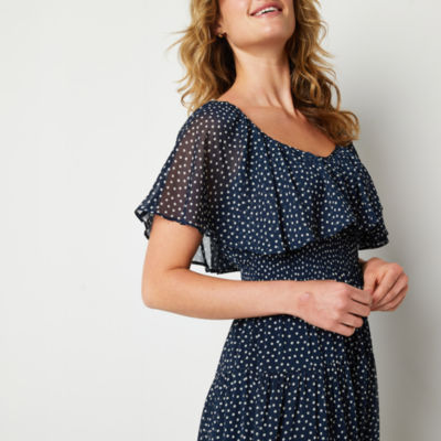 Danny and nicole hot sale polka dot dress