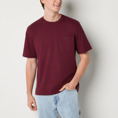 Arizona Mens Boxy Fit Short Sleeve Pocket T-Shirt