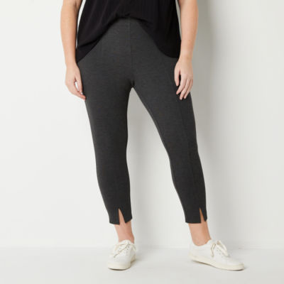 StylusPlus Womens High Rise Ankle PullOn Pants JCPenney