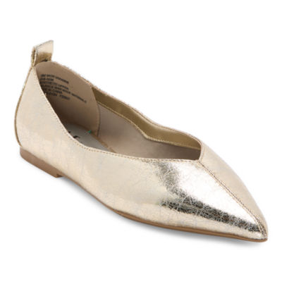 Worthington Vivianne Womens Pointed Closed Toe Ballet Flats